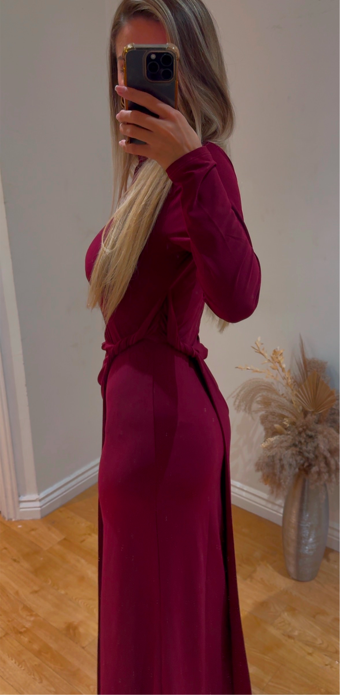 Wrap Detail Twist Maxi