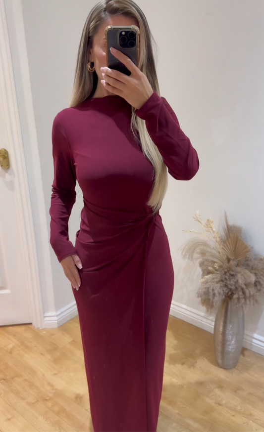 Wrap Detail Twist Maxi